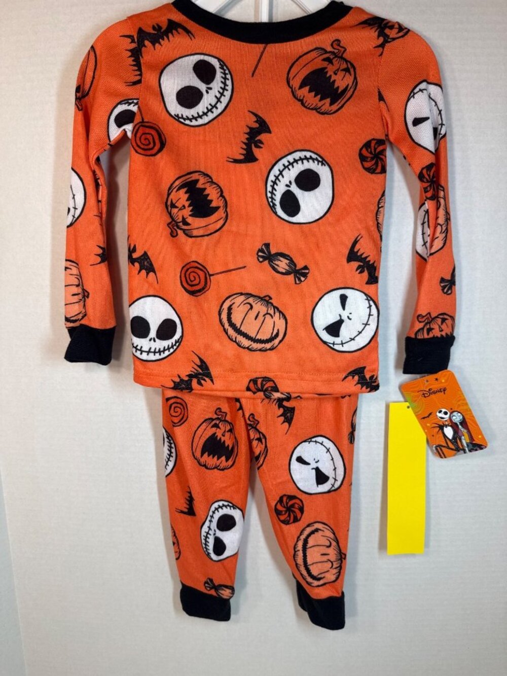 Disney 2T NWT Nightmare Before Christmas Halloween PJs pajamas pant set Pumpkin